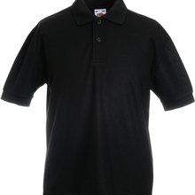 Polo niños varios colores Black 12/13 Ans