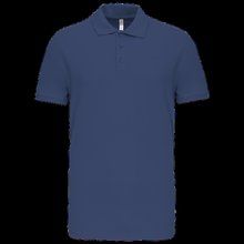 Polo de punto piqué manga corta Deep Blue S