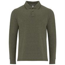 Polo vigoré manga larga VERDE MILITAR OSCURO VIGORE S