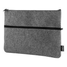 Portafolios con 2 cremalleras Gris