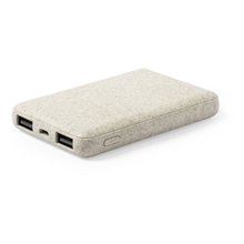 Powerbank exterior en caña de trigo ecológico 5000 mAh Natu