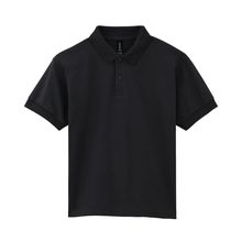 Polo jersey infantil Black S