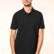 Polo manga corta algodón de calidad Black S
