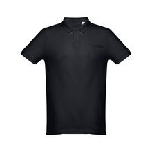 Polo Manga Corta Unisex Algodón Negro L
