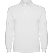 Polo Manga Larga con Puños Blanco S