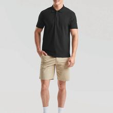 Polo cuidado fácil Black S