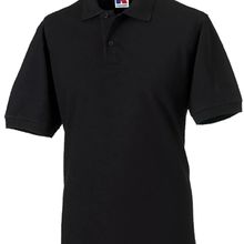 Polo ropa laboral resistente Black Xs