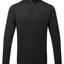 Polo cuello mao y espalda de tejido Coolchecker Black Xs