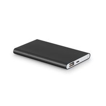 Power Bank 4000mAh Aluminio 5V/1A Negro