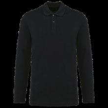 Polo manga larga hombre Black S