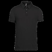 Polo atemporal manga corta hombre Black S
