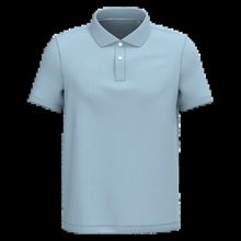Polo algodón orgánico para hombre Aquamarine S