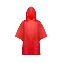 Poncho infantil en PVC con bolsa Roj