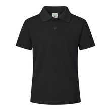 Polo Piqué Niño 180g/m2 Neg Xs