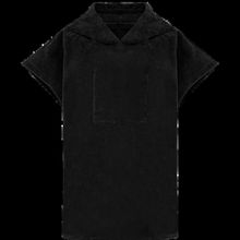 Poncho de toalla niño Black 6/10 Ans