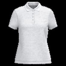 Polo piqué de manga corta de mujer Ash Heather Xs
