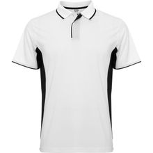 Polo técnico para deporte Blanco/Negro S