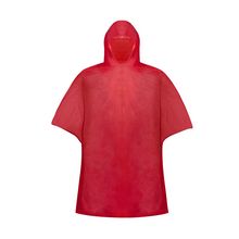 Poncho de PVC con bolsa a juego Montello Roj