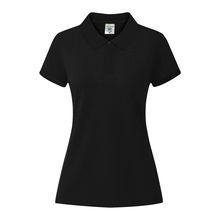 Polo Piqué Mujer 180g/m2 Neg S