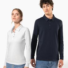 Polo jersey manga larga mujer Black Xs