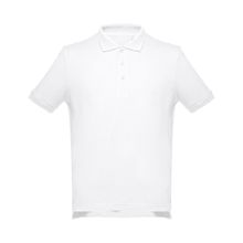 Polo Algodón Hombre Regular Fit Blanco L