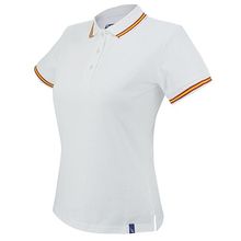 Polo Bandera Mujer Blanco Bl L