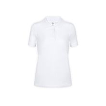 Polo Blanco de Algodón para Mujer Bla Xl