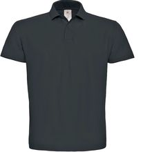 Polo hombre cuello canalé Anthracite Xs