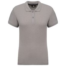 Polo Mujer Tratamiento antibacteriano Alloy Grey XS