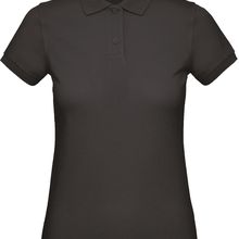 Polo Orgánico Mujer Black Xs