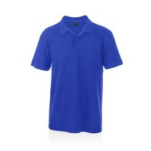 Polo Piqué Algodón 100% Azul S