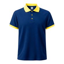 Polo técnico bicolor transpirable Ama Xs