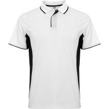Polo técnico para deporte Blanco/Negro S