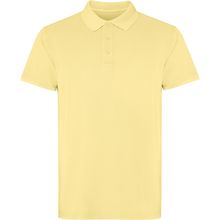 Polo unisex 100% algodón Amarillo Sweet Lavado Xs