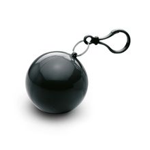 Poncho de lluvia para adultos en caja bola Negro