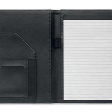 Porta documentos A5 RPET con Bloc Negro