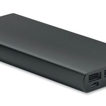 Power Bank 10000mAh Aluminio Negro