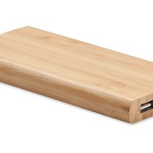 Power Bank Bambú 6000mAh Madera