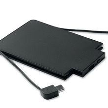 Powerbank 2500mAh tamaño tarjeta Negro
