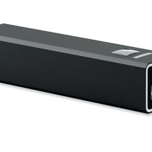 Powerbank de 2600 mAh Capacidad uso de smartphone Negro