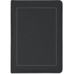 Porta documentos A5 RPET con Bloc | Frontal | 130 x 190