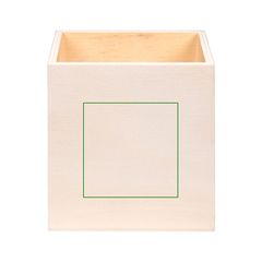 Portalápices de Madera | Trasera | 50 x 50