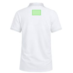 Polo Blanco 100% Algodón con Botones | Area 5 | 100 x 60