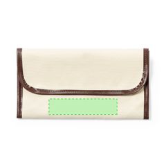 Portadocumentos de Viaje con velcro | Debajo de la solapa de cierre | 130 x 30