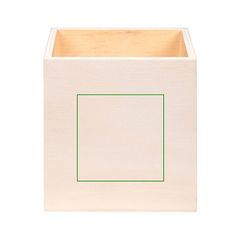 Portalápices de Madera | Frontal | 50 x 50