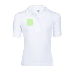 Polo Piqué Niño Blanco Algodón | Area 2 | 80 x 80