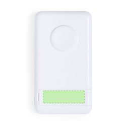 Power Bank 5000mAh Blanco | En el hueco rectangular | 50 x 15