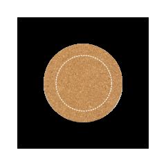 Posavasos de Corcho ø10cm | Delantera | 0 x 0