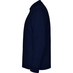 Polo Manga Larga con Cuello y Puños Acanalados | MANGA_IZQUIERDA | 80 x 350
