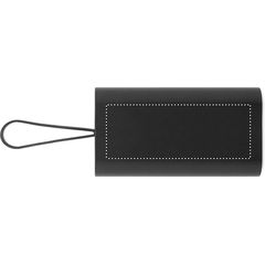 Powerbank 20000 mAh de aluminio reciclado con colgador | Lado 1 | 80 x 30